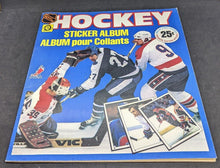 Load image into Gallery viewer, 1981 NHL Hockey Sticker Album by O-Pee-Chee -- Not Full
