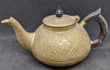 Load image into Gallery viewer, Vintage Heavy Brass Tea-Pot - Very Detailed
