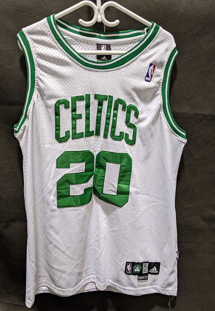 NBA Celtics Basketball Jersey, #20 Allen, Size 52 EX Large NBA Celtics Basketbal
