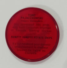 Load image into Gallery viewer, 1963 Nalley&#39;s Potato Chips CFL Football Token Plastic Coin #123 Tony Pajaczkowsk
