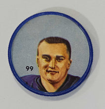 Load image into Gallery viewer, Copy of 1963 Nalley&#39;s Potato Chips CFL Football Token Plastic Coin #99 Neil Thom
