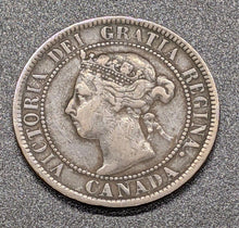 Load image into Gallery viewer, 1900 Canada Large One Cent Coin – F
