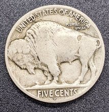 Load image into Gallery viewer, 1918 United States (USA) – D – Buffalo Five Cent Nickel Coin
