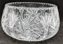 Load image into Gallery viewer, Unsigned Vintage Crystal Serving Bowl - 6.5&quot;
