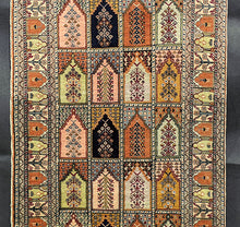 Load image into Gallery viewer, Persian Silk Runner / Carpet / Wall Hanger - 55&quot; x 20&quot;
