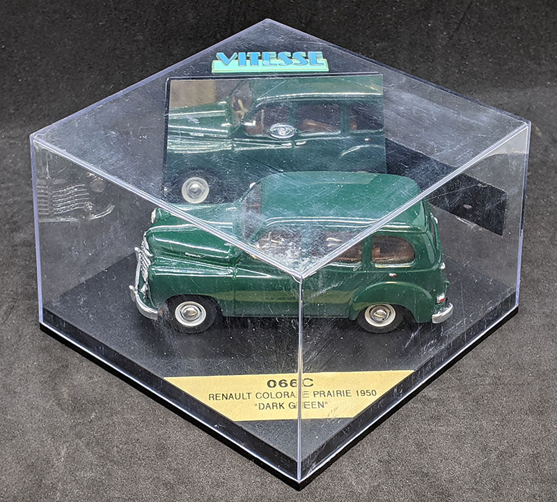 Vitesse Collectors Model Car – 1950 Renault Colorale Prairie – Dark Green