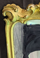 Load image into Gallery viewer, Antique Gold Gilt Framed Mirror - Heavy! - Delicate
