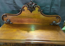 Load image into Gallery viewer, 2 Pc. Vintage Wooden Hutch / Buffet / Side Board
