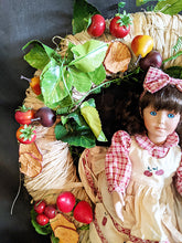 Load image into Gallery viewer, Aston Drake Porcelain Doll With Wreath - Autumn Harmony - Original Box
