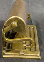 Load image into Gallery viewer, Vintage Caron Brothers, Montreal, Brass Inkwell / Desk Lamp - CPR Mark
