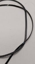 Load image into Gallery viewer, 17&quot; Black Ionized Sterling Silver Flat Herringbone Chain / Necklace
