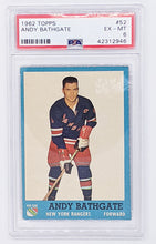 Load image into Gallery viewer, 1962 Topps Andy Bathgate #52 PSA Graded 6 Card - EX-MT
