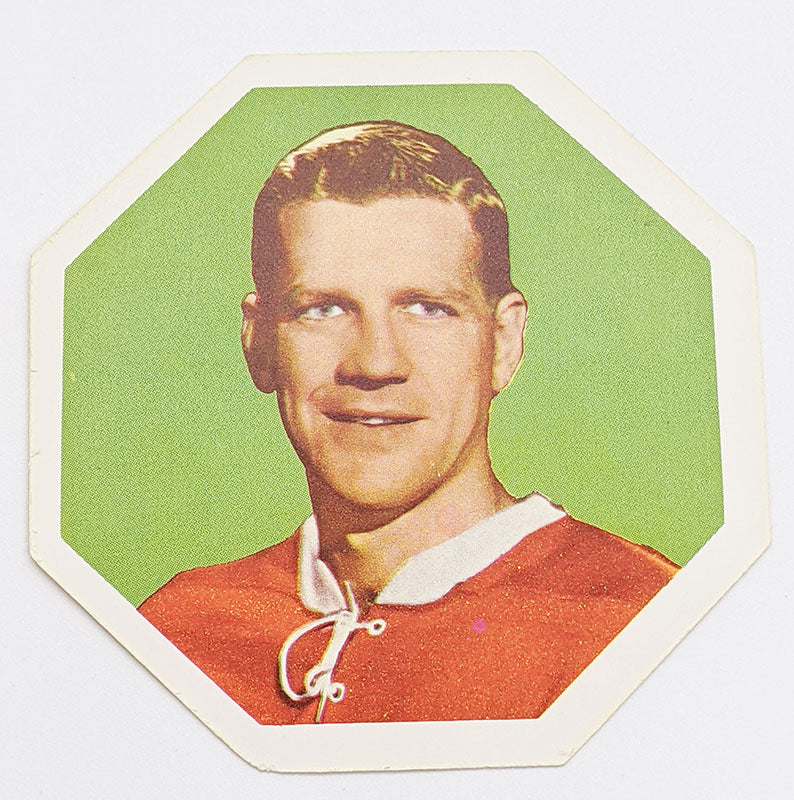 1961/62 York Peanut Butter Yellow Back Hockey Card # 30 - Phil Goyette