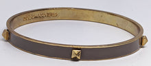 Load image into Gallery viewer, Gold Plated &amp; Enamel BCBG Maxazria Bangle Bracelet
