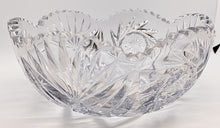 Load image into Gallery viewer, c. 1910 Clapperton Signed Cut Crystal Bowl
