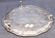 Load image into Gallery viewer, Vintage 1774 Sterling Silver Card Tray – Footed – Richard Rugg Maker

