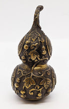 Load image into Gallery viewer, Signed Asian Bronze Double Gourd Shape Trinket
