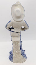 Load image into Gallery viewer, Vintage Blue &amp; White Porcelain Figurine - Standing Man / Boy
