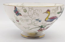 Load image into Gallery viewer, Vintage Coalport Bone China Open Sugar Bowl – Birds &amp; Bugs – Flora &amp; Fauna
