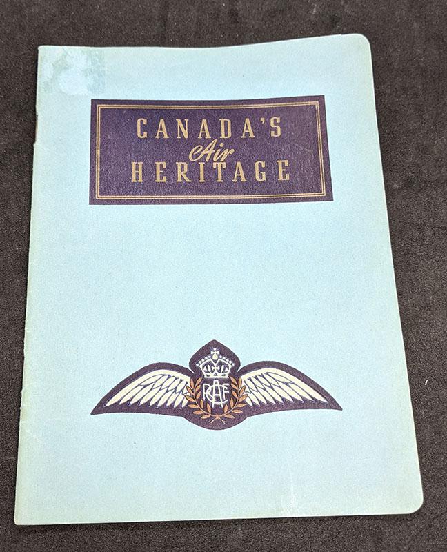 Canada’s Air Heritage Book – Signed by Former World Air Speed Record RAF Wing...