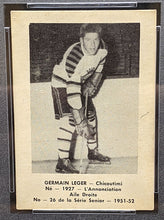 Load image into Gallery viewer, 1951 PSA Graded Laval Dairy QSHL - Germain Leger - #26 - VG-EX 4
