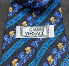 Load image into Gallery viewer, Versace Medusa Design Silk Necktie
