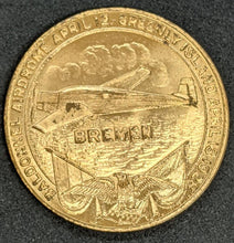 Load image into Gallery viewer, 1928 – First East To West Transatlantic Flight Medallion
