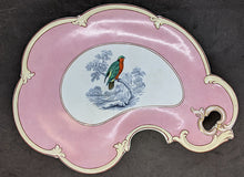 Load image into Gallery viewer, Early 1800&#39;s Worcester / Caughley Porcelain Dessert Set - Birds - Hand Painted
