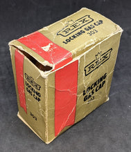 Load image into Gallery viewer, Vintage Rex Locking Gas Gap 303 – Original Box With Keys &amp; Lock
