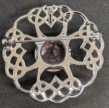 Load image into Gallery viewer, 3 Assorted Silver Tone Scottish Inspired Pins / Brooches
