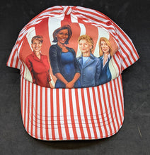 Load image into Gallery viewer, Women of Politics Hat – New – Obama, Clinton, Palin &amp; Davis
