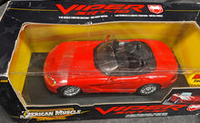 Load image into Gallery viewer, Dodge Viper SRT-10 Convertible Die Cast Car - Red - American Muscle
