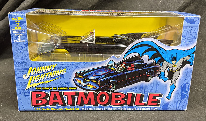 1960's DC Comic Book Batmobile Model Kit 1:24 Diecast Johnny Lightning