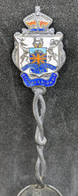 Load image into Gallery viewer, Vintage Sterling Silver Victoria B.C. Souvenir Spoon - Enameled Top
