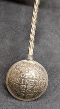 Load image into Gallery viewer, Vintage Silver Netherlands Souvenir Spoon - Cut Coin Top
