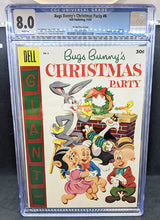 Load image into Gallery viewer, CGC Graded Bugs Bunny&#39;s Christmas Party #6 Comic - 8.0 White - CDN VARIANT
