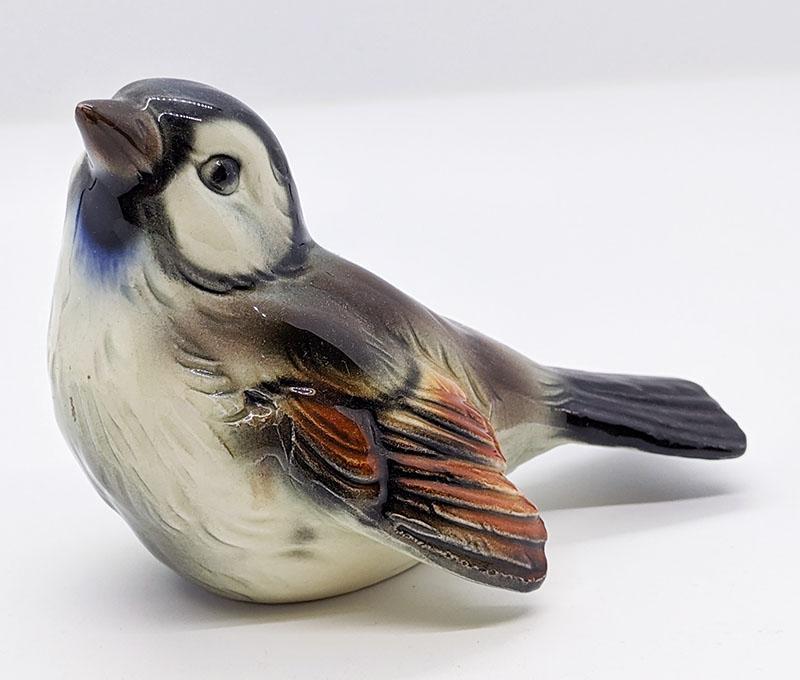 Vintage Goebel Porcelain Bird - Sparrow - Figurine - CV72
