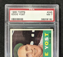 Load image into Gallery viewer, 1960 Topps Eddie Yost #245 PSA NM 7 (Well Centered), 08208182
