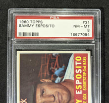 Load image into Gallery viewer, 1960 Topps Sammy Esposito #31 PSA NM-MT 8, 16677094
