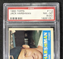Load image into Gallery viewer, 1960 Topps Jack Harshman #112 PSA NM-MT 8 (OC), 16261051
