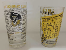Load image into Gallery viewer, 1960 Pittsburgh Pirates World Champs Drinking Glass Pair
