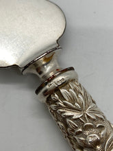 Load image into Gallery viewer, Antique S. Kirk &amp; Son Repousse Sterling Silver Ice Cream Knife
