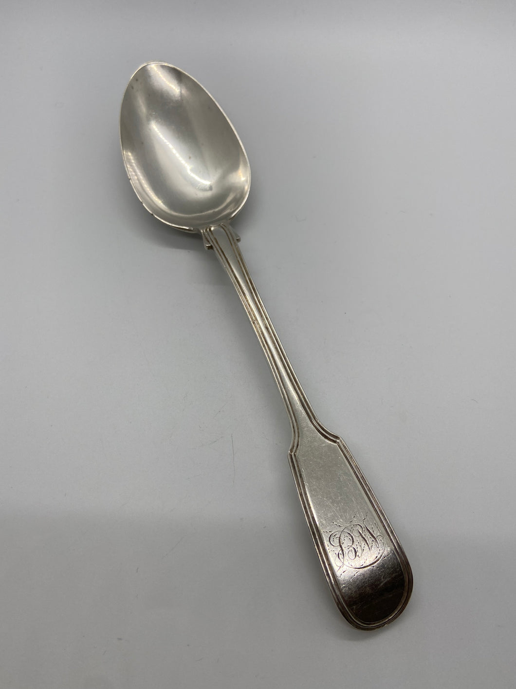 1844 Sterling Silver Joseph & Albert Savory Fiddle Thread Spoon