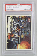 Load image into Gallery viewer, 1962 Civil War News Blazing Cannon #76 PSA MINT 9
