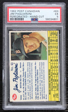 Load image into Gallery viewer, 1962 Post Canadian Jim Pagliaroni Perforated - Hand Cut #63 PSA EX 5

