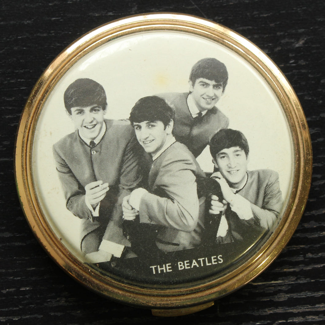 Vintage The Beatles Makeup Compact