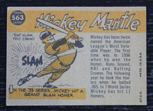 Load image into Gallery viewer, 1960 Topps Mickey Mantle All Star 50th Anniversary Buyback Card
