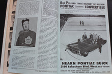 Load image into Gallery viewer, 1963 Maple Leafs Program Signed by Gordie Howe, Other NHL Stars
