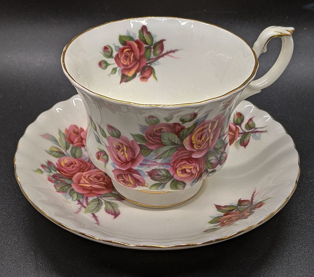 Royal Albert Fine Bone China Teacup & Saucer - Centennial Rose