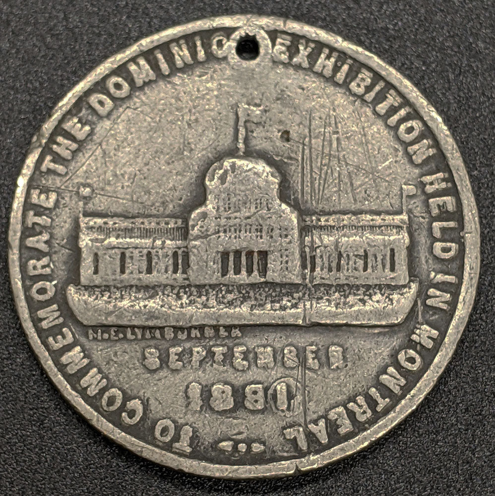1881 Dominion Exhibition Medallion - Montreal